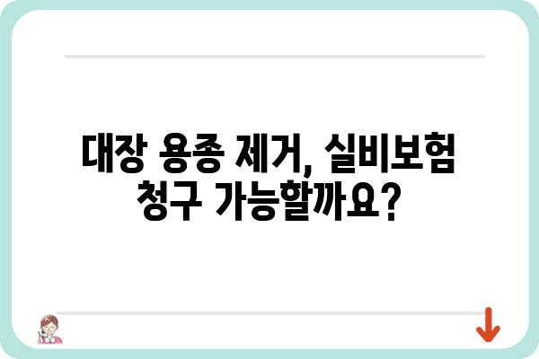 대장 용종 제거, 실비보험 청구 가이드 |  필요 서류 & 절차 상세히 알려드립니다