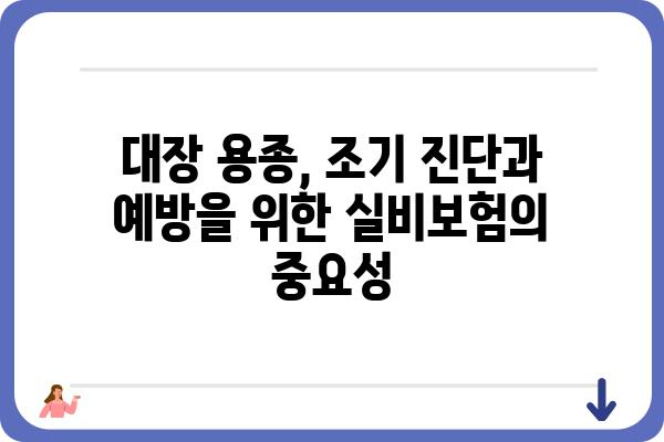 삼성화재 실비보험으로 대장 용종 치료, 보장 범위 확인하세요! | 대장 내시경, 건강보험, 보험금 청구