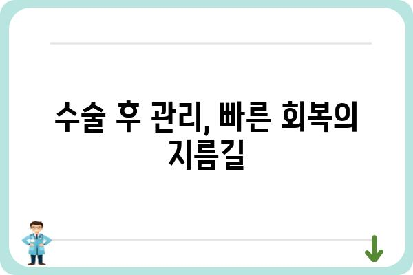 치질수술 당일 퇴원 가능할까요? | 치질수술, 당일퇴원, 수술 후 관리, 입원 기간