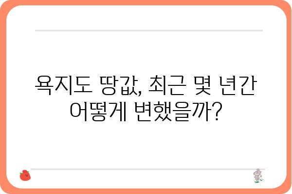 욕지도 땅값 변화 추이 및 시세 분석 | 2023년 최신 정보, 투자 가치