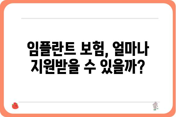 임플란트 보험 적용 대상, 내가 해당될까요? | 보험 적용 기준, 혜택, 확인 방법