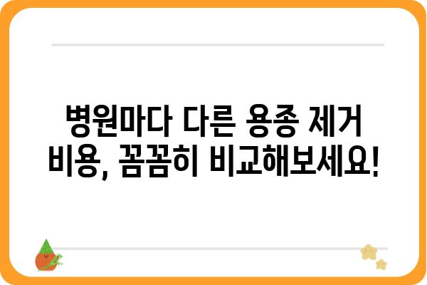 대장용종 제거 비용| 병원별, 종류별 가격 비교 가이드 | 대장내시경, 용종절제술, 건강보험