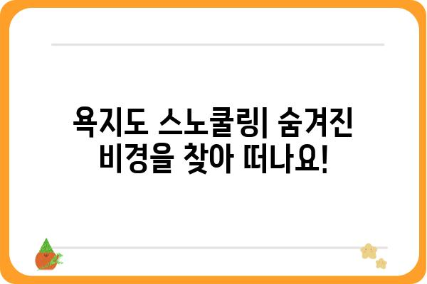 통영 욕지도 스노쿨링 명소 & 팁| 숨겨진 비경을 찾아 떠나요! | 욕지도 스노쿨링, 통영 여행, 바다 액티비티