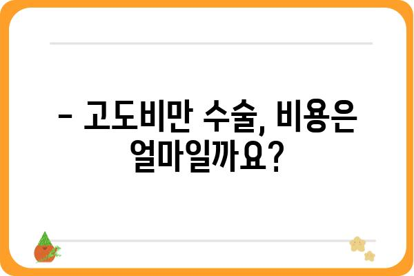 고도비만, 이제는 수술로 해결하세요 | 고도비만 수술 종류, 장단점, 후기, 비용, 전문의 찾기