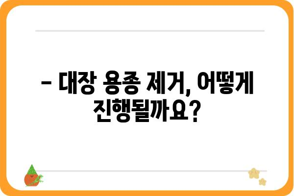 대장 용종 1cm, 걱정되시나요? | 크기, 종류, 제거 방법, 주의사항 총정리