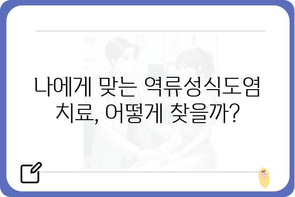 역류성식도염, 어디서 치료해야 할까요? | 역류성식도염병원, 전문의, 치료, 증상, 진료