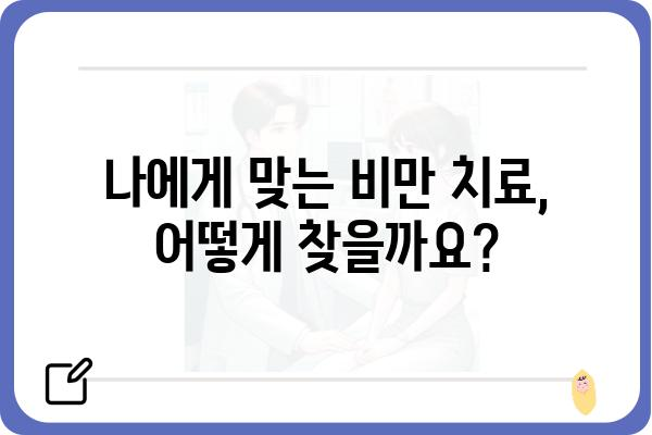 비만 극복, 나에게 맞는 비만클리닉 찾기 | 비만 치료, 비만 관리, 체중 감량, 비만 전문의