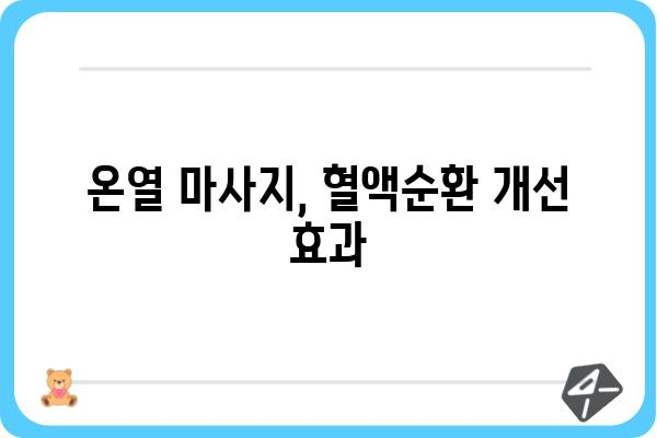 온열치료기 추천 가이드| 효과적인 사용법과 주의사항 | 온열 치료, 온열 마사지, 통증 완화, 혈액순환