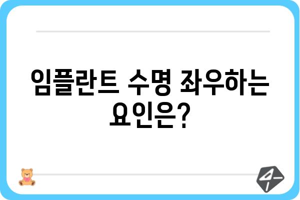 임플란트 수명은 얼마나 될까요? | 임플란트 유효기간, 임플란트 수명, 임플란트 관리, 임플란트 유지