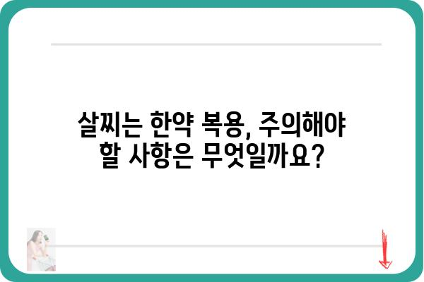 살찌는 한약, 효과적인 선택 가이드 | 체중 증가, 한약 종류, 부작용, 주의 사항