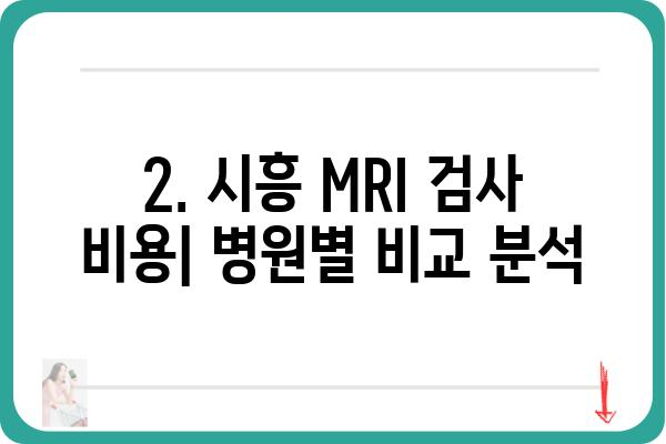 시흥 지역 MRI 검사, 병원 & 비용 정보 총정리 | 시흥 MRI, 검사 비용, 병원 추천, 예약