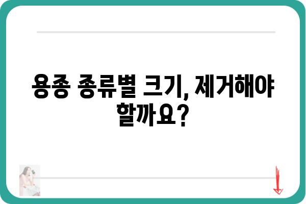 대장내시경 용종 크기, 걱정하지 마세요! 용종 종류별 크기와 의미 | 용종 제거, 대장암, 건강검진