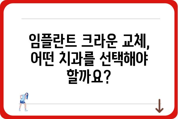 임플란트 크라운 교체, 비용 얼마나 들까요? | 임플란트, 크라운, 비용, 교체, 치과