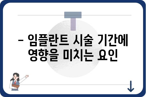 임플란트 시술 기간, 얼마나 걸릴까요? |  필요한 기간, 단계별 설명, 주의사항