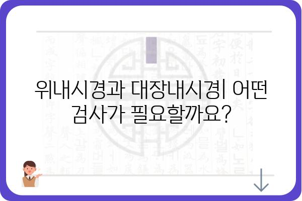 양방향 내시경 검사| 종류, 과정, 주의사항 총정리 | 위내시경, 대장내시경, 검사 전 주의사항, 검사 후 관리