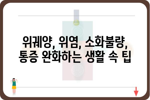 위궤양 치료| 증상, 원인, 치료법 완벽 가이드 | 위궤양, 위염, 소화불량, 통증 완화