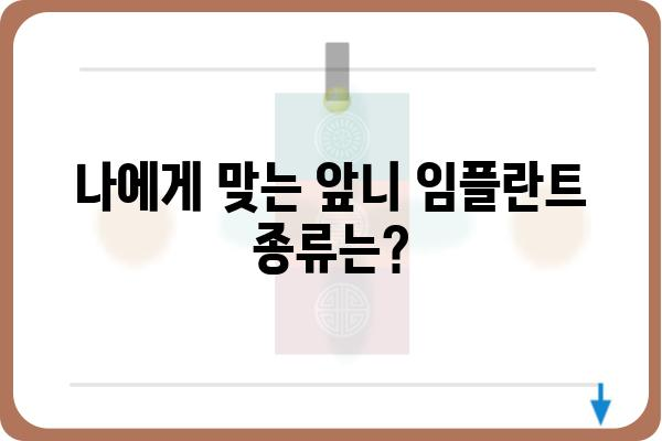 앞니 임플란트 가격, 꼼꼼하게 비교해보세요 | 서울, 부산, 대구, 인천, 견적, 비용, 치과, 임플란트 종류, 가격표