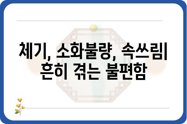 체했을 때 나타나는 증상 7가지 | 체기, 소화불량, 속쓰림, 메스꺼움, 답답함, 가슴 답답, 팽만감