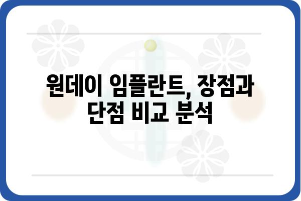 원데이 임플란트 후기| 솔직한 경험담과 주의사항 | 임플란트, 치과, 후기, 비용