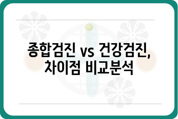 건강검진 종류별 안내| 나에게 맞는 검진은? | 건강검진, 종합검진, 건강관리, 예방, 건강보험