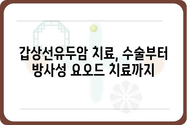 갑상선유두암 완벽 가이드| 증상, 진단, 치료, 예후까지 | 갑상선암, 유두암, 갑상선 질환, 건강 정보