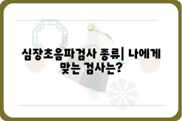 심장초음파검사, 궁금한 모든 것 | 종류, 준비사항, 결과 해석, 주의사항