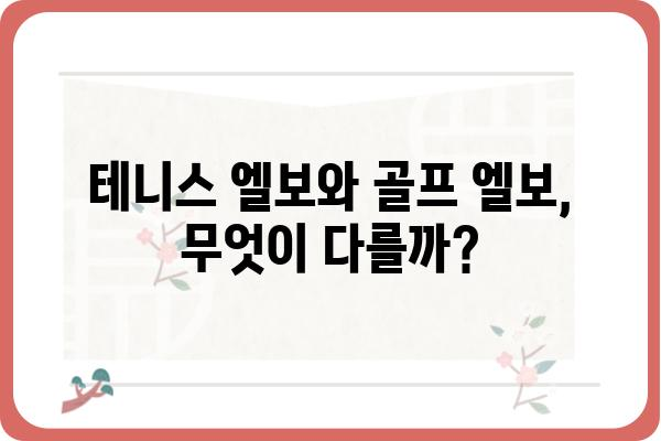 팔꿈치 통증, 왜 그럴까요? 원인과 해결책 | 팔꿈치 통증, 테니스 엘보, 골프 엘보, 팔꿈치 통증 원인, 팔꿈치 통증 해결 방법