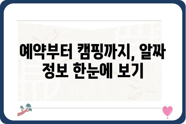 욕지도 대풍바위캠핑장 완벽 가이드 | 캠핑 정보, 예약, 주변 관광, 꿀팁