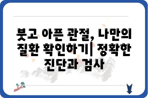 루마티스내과 질환, 나에게 맞는 치료는? | 루마티스, 관절염, 류마티스 관절염, 염증성 관절 질환, 진료, 치료, 전문의