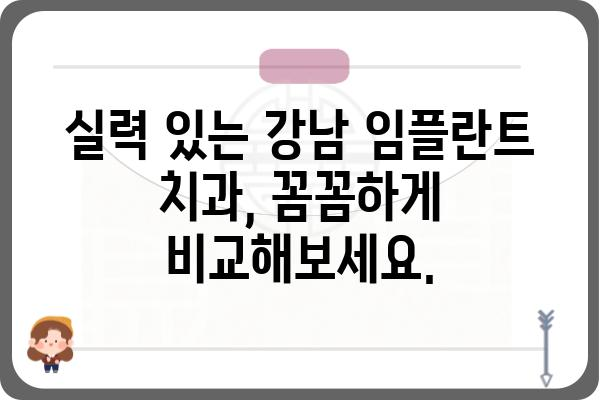 강남 임플란트 치과 추천 | 믿을 수 있는 실력과 합리적인 비용,  나에게 맞는 치과 찾기