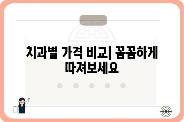 임플란트 가격 비교 가이드 | 지역별, 치과별, 종류별 가격 정보, 견적 비교 팁