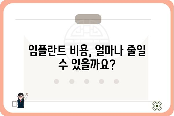 건강보험 임플란트, 얼마나 지원받을 수 있을까요? | 비용, 절차, 지원 대상, 주의 사항